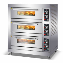 electric 3deck 3tray mechanical panel steam function stone plate bakery commercial oven electric bread electric commercial oven